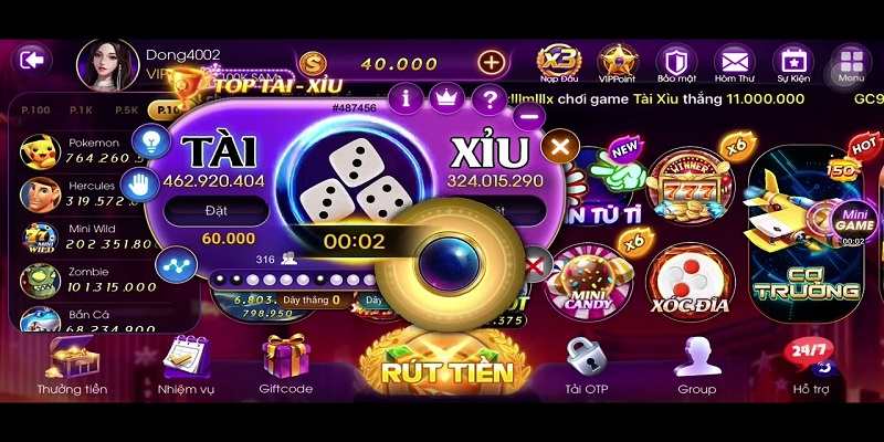 Tài xỉu online đang là sản phẩm được nhiều hội viên 98win yêu thích