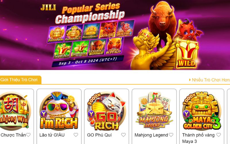 Tại sao nên tham gia sảnh game nổ hũ Jili?